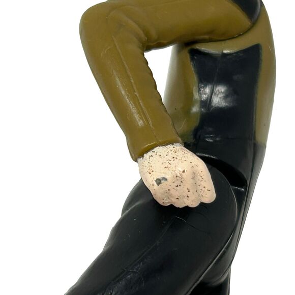 Lot of 2 Vintage Star Trek Action Figures Worf Lt Commander Data Speckled Face - Picture 4 of 8